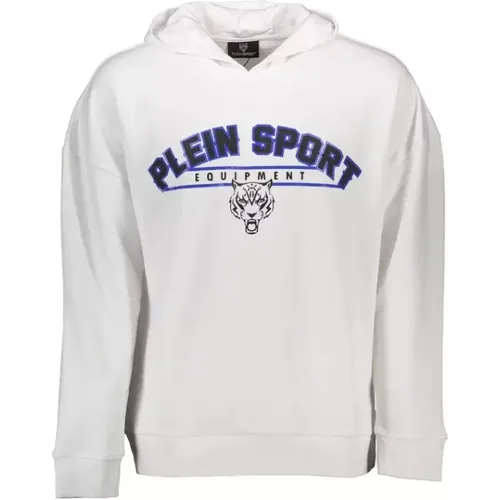 Hooded Sweatshirt with Contrasting Accents , male, Sizes: 2XL, L, S, M, XL - Plein Sport - Modalova