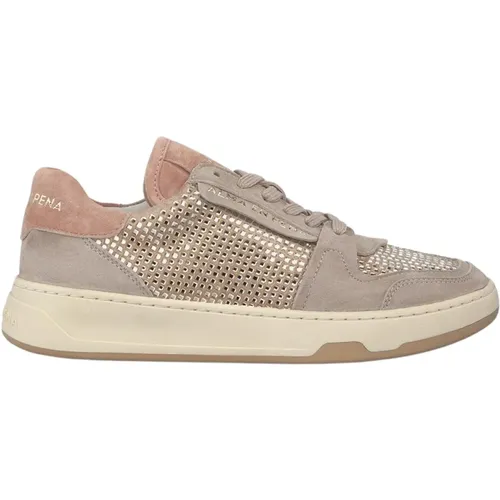 Glitzernde Sneakers , Damen, Größe: 39 EU - Alma en Pena - Modalova