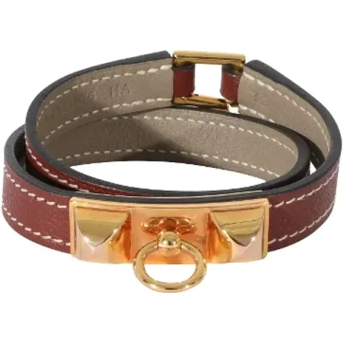 Pre-owned Metal bracelets , female, Sizes: ONE SIZE - Hermès Vintage - Modalova