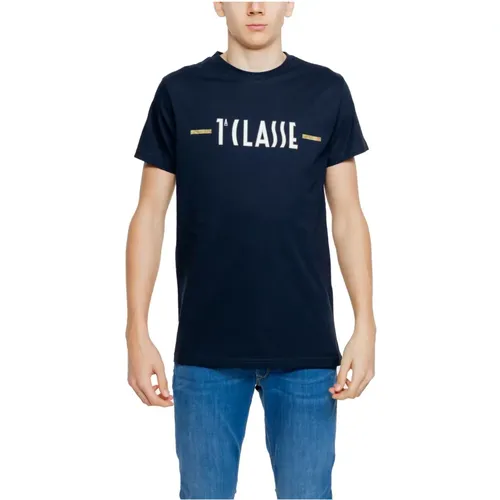 Herren T-Shirt Frühling/Sommer Kollektion 100% Baumwolle , Herren, Größe: XL - Alviero Martini 1a Classe - Modalova