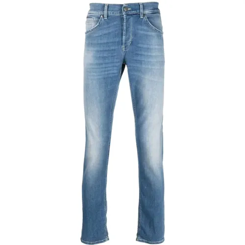 Slim Fit Denim Jeans , male, Sizes: W29 - Dondup - Modalova