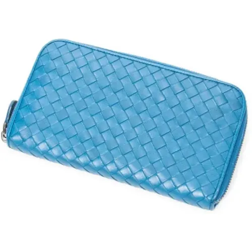 Pre-owned Leather wallets , female, Sizes: ONE SIZE - Bottega Veneta Vintage - Modalova