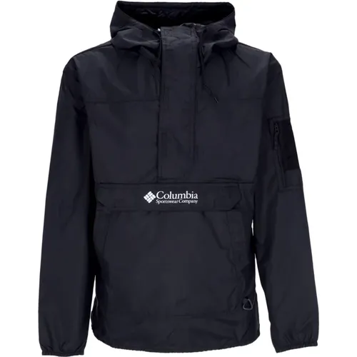 Windbreaker with Adjustable Hood , male, Sizes: S - Columbia - Modalova