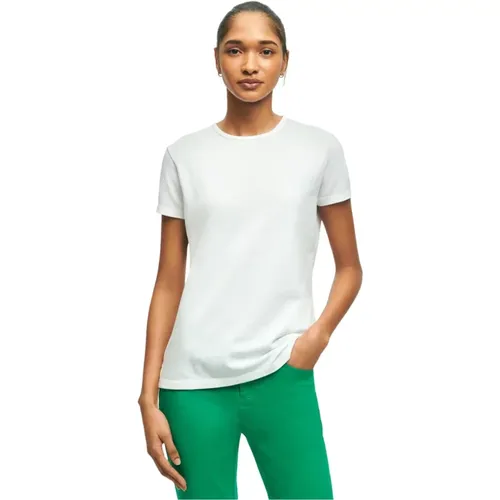 T-Shirts , Damen, Größe: L - Brooks Brothers - Modalova