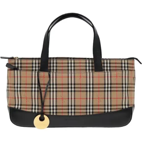 Pre-owned Canvas totes , female, Sizes: ONE SIZE - Burberry Vintage - Modalova