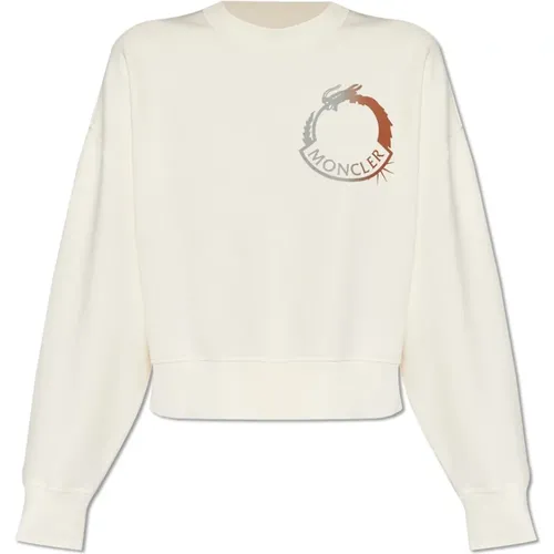 Sweatshirt mit Logo Moncler - Moncler - Modalova