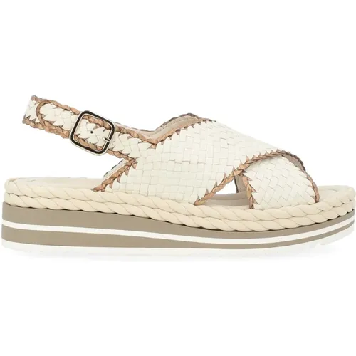 Ivory Bronze Sandal for Summer Style , female, Sizes: 9 UK, 5 UK - Pons Quintana - Modalova