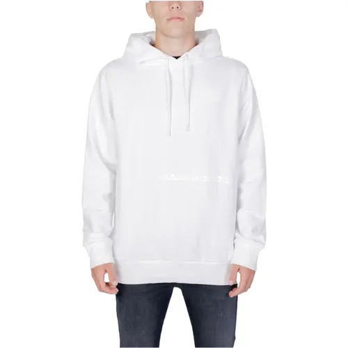 Print Hooded Sweatshirt , male, Sizes: XL - Calvin Klein Jeans - Modalova
