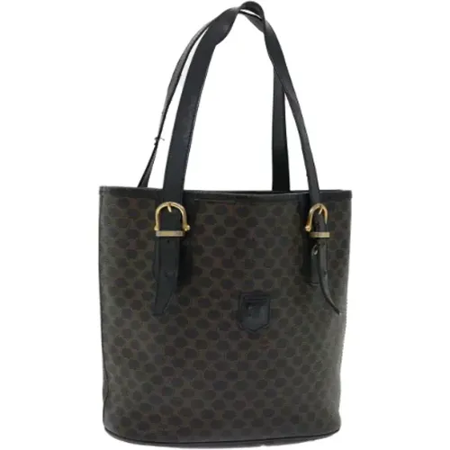 Pre-owned Leather totes , female, Sizes: ONE SIZE - Celine Vintage - Modalova