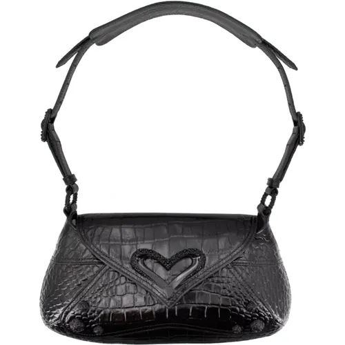 Womens Bags Shoulder Bag Nero Limousine Block Color Ss24 , female, Sizes: ONE SIZE - pinko - Modalova