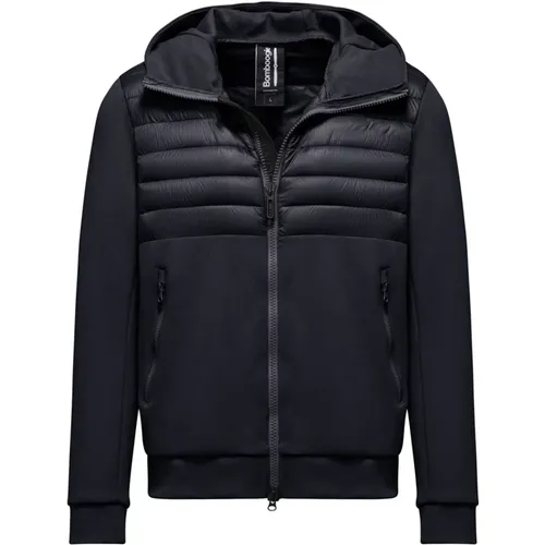 Turin Jacket - Neoprene and Nylon Ripstop Jacket , male, Sizes: L, S, 2XL, M, 3XL, XL - BomBoogie - Modalova
