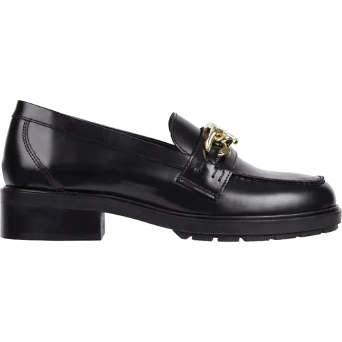 Chain Loafers for Women , female, Sizes: 5 UK, 7 UK, 6 UK - Tommy Hilfiger - Modalova