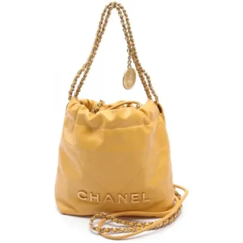 Pre-owned Leather chanel-bags , female, Sizes: ONE SIZE - Chanel Vintage - Modalova