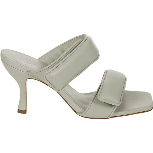 Women Shoes Sandals Grey Ss23 , female, Sizes: 5 UK, 4 UK, 3 UK - Gia Borghini - Modalova