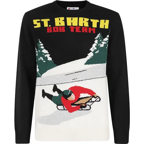 Klassischer Crewneck Pullover - MC2 Saint Barth - Modalova