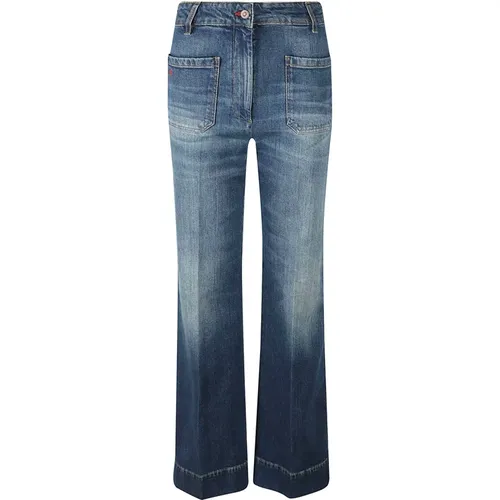 Stylische Denim-Jeans für Frauen - Victoria Beckham - Modalova