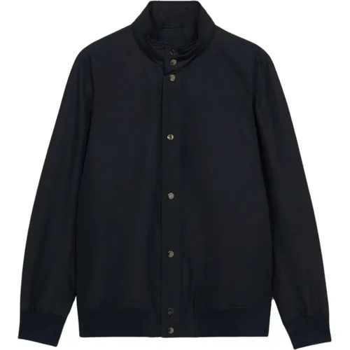 Marineblauer Blouson , Herren, Größe: M - Brooks Brothers - Modalova