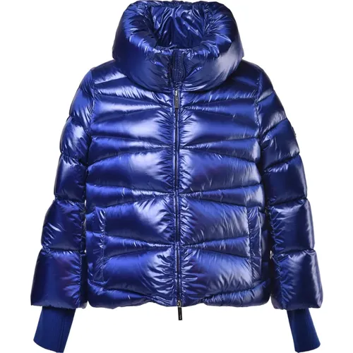 Down jacket in nylon , Damen, Größe: S - Baldinini - Modalova