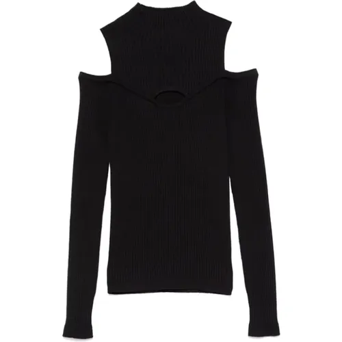 Wool Cold Shoulder Sweater , female, Sizes: S - D.Exterior - Modalova