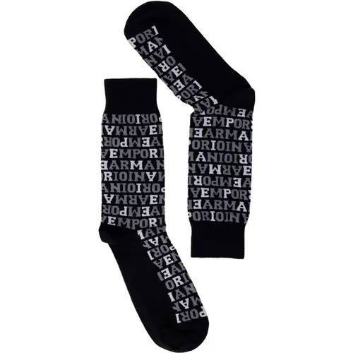 Herren Lange Socken Herbst/Winter Kollektion 2er-Pack - Emporio Armani - Modalova