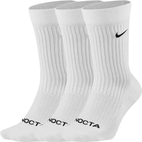 Limitierte Auflage Drake Nocta Socken Weiß , unisex, Größe: L - Nike - Modalova