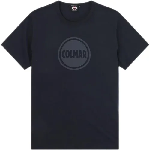 Herren T-Shirt - Hochwertiger Stoff, Schickes Design , Herren, Größe: L - Colmar - Modalova