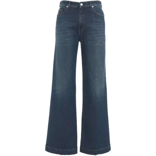 Blaue Jeans Aw24 Modell 172cm , Damen, Größe: W26 - Nine In The Morning - Modalova