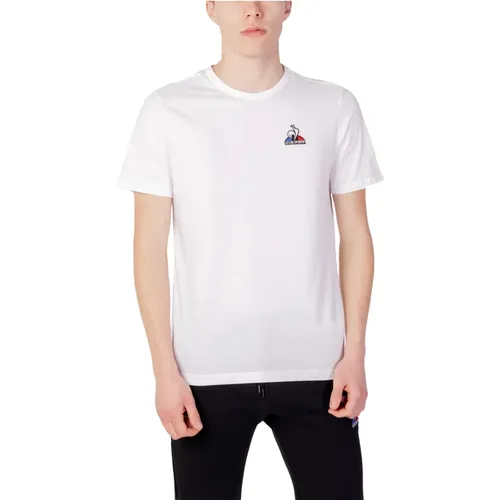 T-Shirts , male, Sizes: 2XL, L, XL - Le Coq Sportif - Modalova