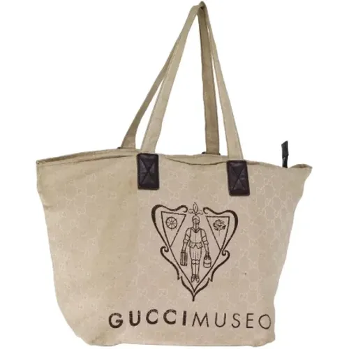 Pre-owned Cotton gucci-bags , female, Sizes: ONE SIZE - Gucci Vintage - Modalova