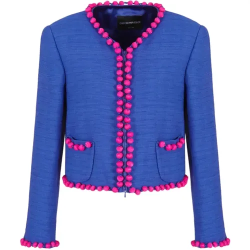 Stylish Jacket for Men , female, Sizes: L, S, M - Emporio Armani - Modalova