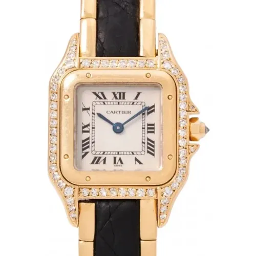 Pre-owned Stainless Steel watches , female, Sizes: ONE SIZE - Cartier Vintage - Modalova