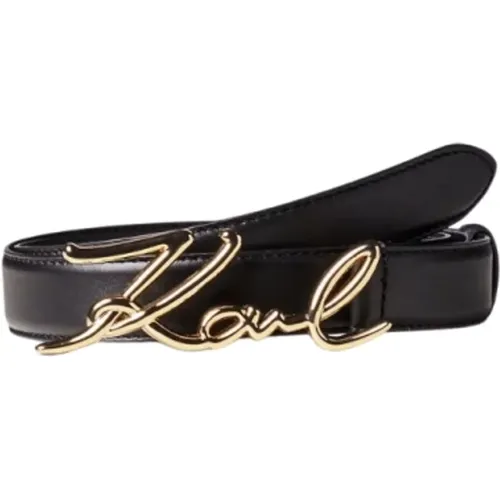 Belt With Logo , female, Sizes: S - Karl Lagerfeld - Modalova