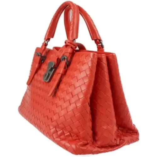 Pre-owned Leather shoulder-bags , female, Sizes: ONE SIZE - Bottega Veneta Vintage - Modalova