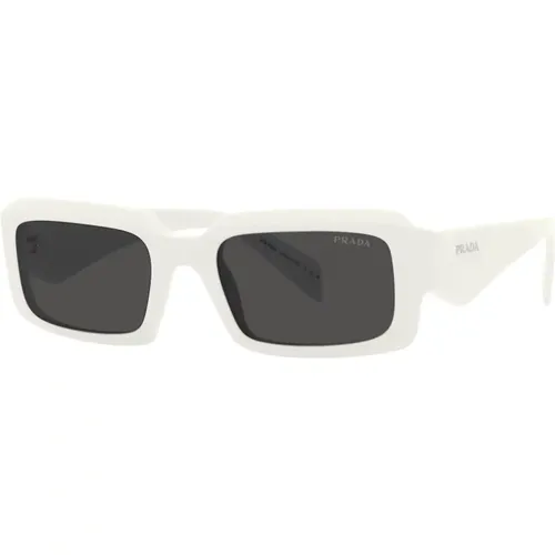 Dark Grey Sonnenbrillen , Herren, Größe: 54 MM - Prada - Modalova