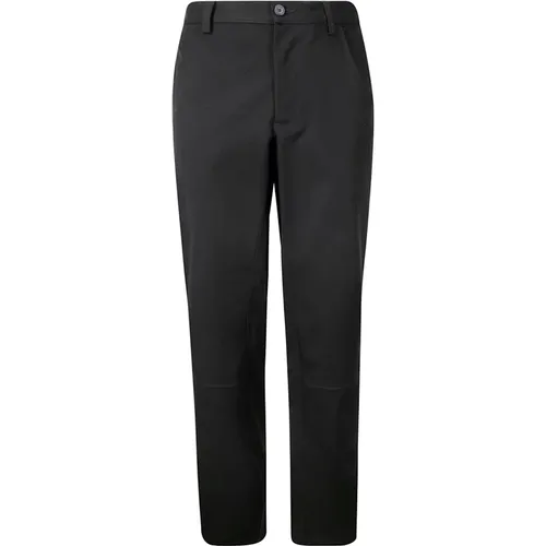 Stretch Cotton Trousers with Pockets , male, Sizes: M, L - Gr10K - Modalova