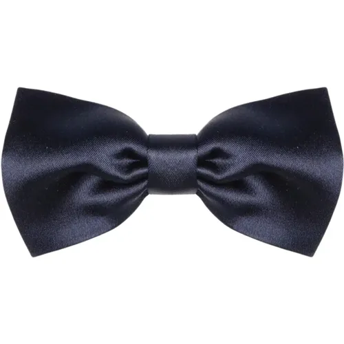 Luxury Silk Bow Tie , male, Sizes: ONE SIZE - Tagliatore - Modalova
