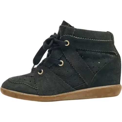 Pre-owned Suede sneakers , female, Sizes: 8 UK - Isabel Marant Pre-owned - Modalova
