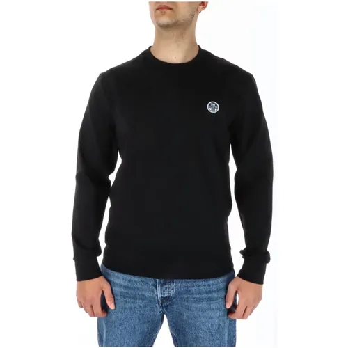 Long Sleeve Sweatshirt , male, Sizes: 2XL, S - North Sails - Modalova