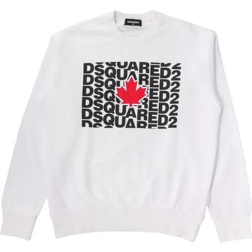 Logo Sweatshirt für Kinder - Dsquared2 - Modalova