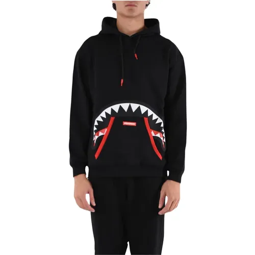 Hidden Shark Hoodie , male, Sizes: 2XL - Sprayground - Modalova