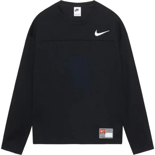 Limitierte Auflage Schwarzes Mesh-Trikot , Herren, Größe: XS - Nike - Modalova