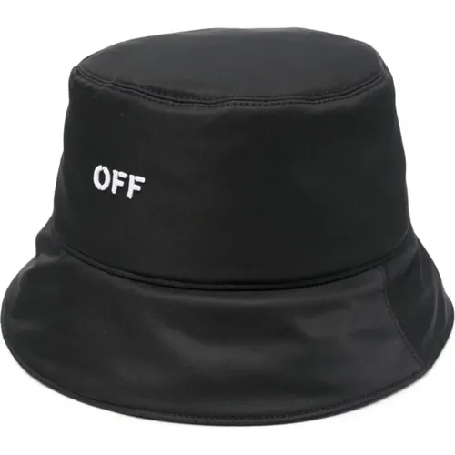 Embroidered Logo Hats , male, Sizes: M, S - Off White - Modalova