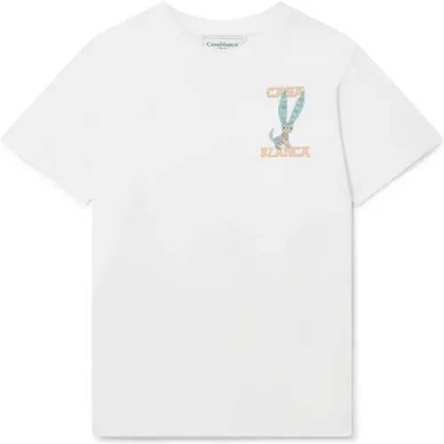 Souvenir T-Shirt , Herren, Größe: M - Casablanca - Modalova