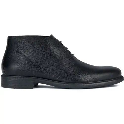 Terence Ankle Boots , male, Sizes: 8 UK, 7 UK, 9 UK, 12 UK, 10 UK, 11 UK - Geox - Modalova