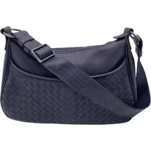 Pre-owned Canvas shoulder-bags , female, Sizes: ONE SIZE - Bottega Veneta Vintage - Modalova