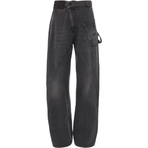 Graue Twisted Workwear Jeans , Herren, Größe: W32 - JW Anderson - Modalova