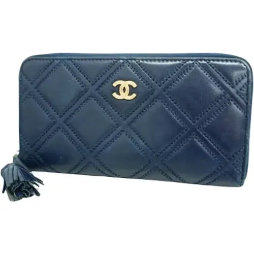 Pre-owned Leather wallets , female, Sizes: ONE SIZE - Chanel Vintage - Modalova