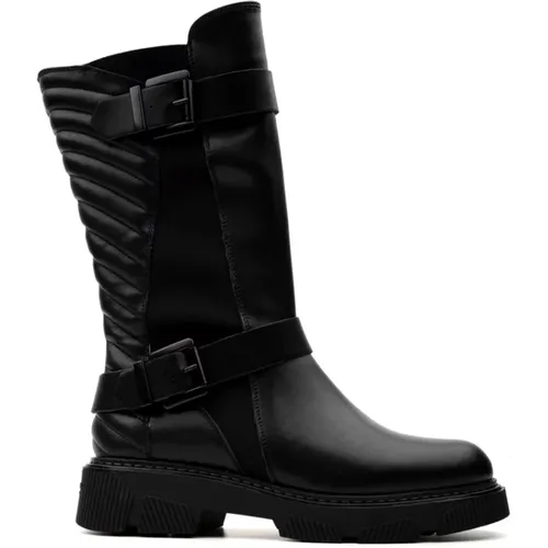 High Boots , female, Sizes: 5 UK, 7 UK, 6 UK, 3 UK, 4 UK - Tosca Blu - Modalova