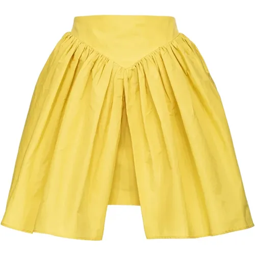 Voluminous Taffeta Mini Skirt , female, Sizes: 2XS, XS - pinko - Modalova