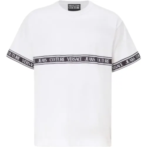 T-shirts and Polos , male, Sizes: S, M, L, 2XL, XL - Versace Jeans Couture - Modalova